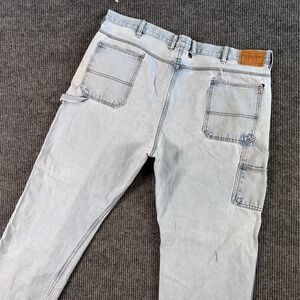 Schmidt Workwear Men 44x32 Carpenter Jeans Y2K Baggy Thrashed Skater Gorp Grunge